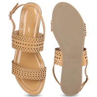 LaserCut Flat Sandal